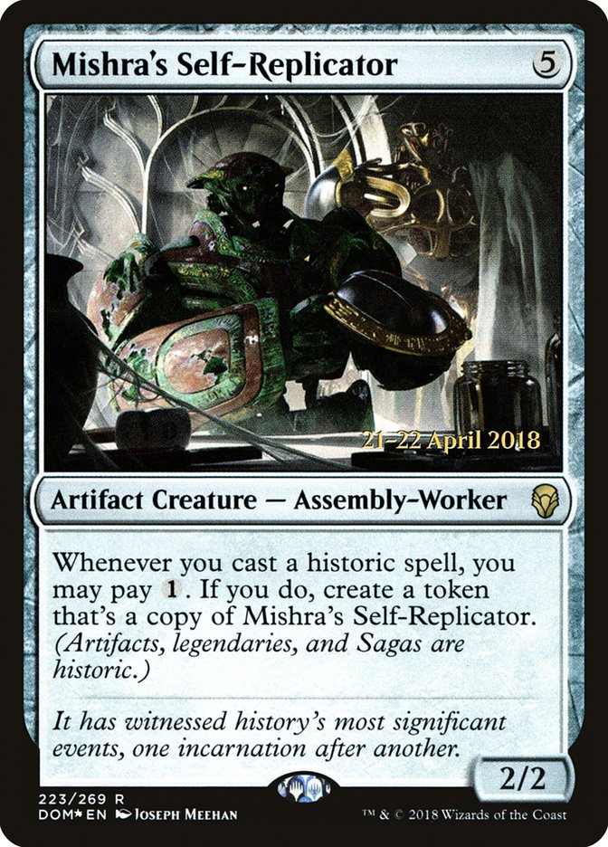 Mishra's Self-Replicator [Dominaria Prerelease Promos] - Evolution TCG