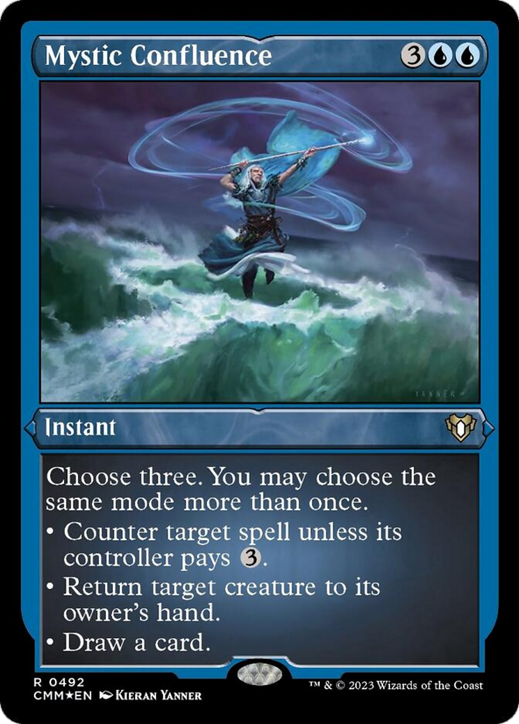 Mystic Confluence (Foil Etched) [Commander Masters] - Evolution TCG