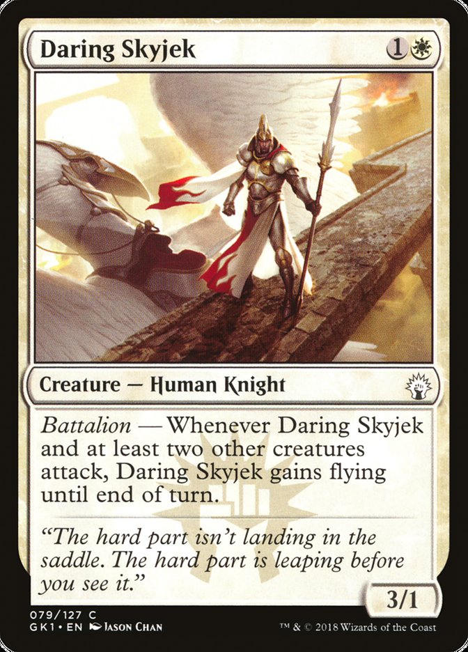 Daring Skyjek [Guilds of Ravnica Guild Kit] - Evolution TCG