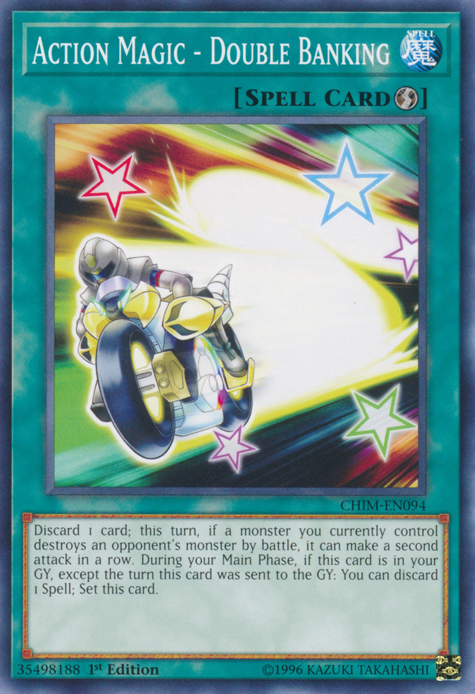 Action Magic - Double Banking [CHIM-EN094] Common - Evolution TCG