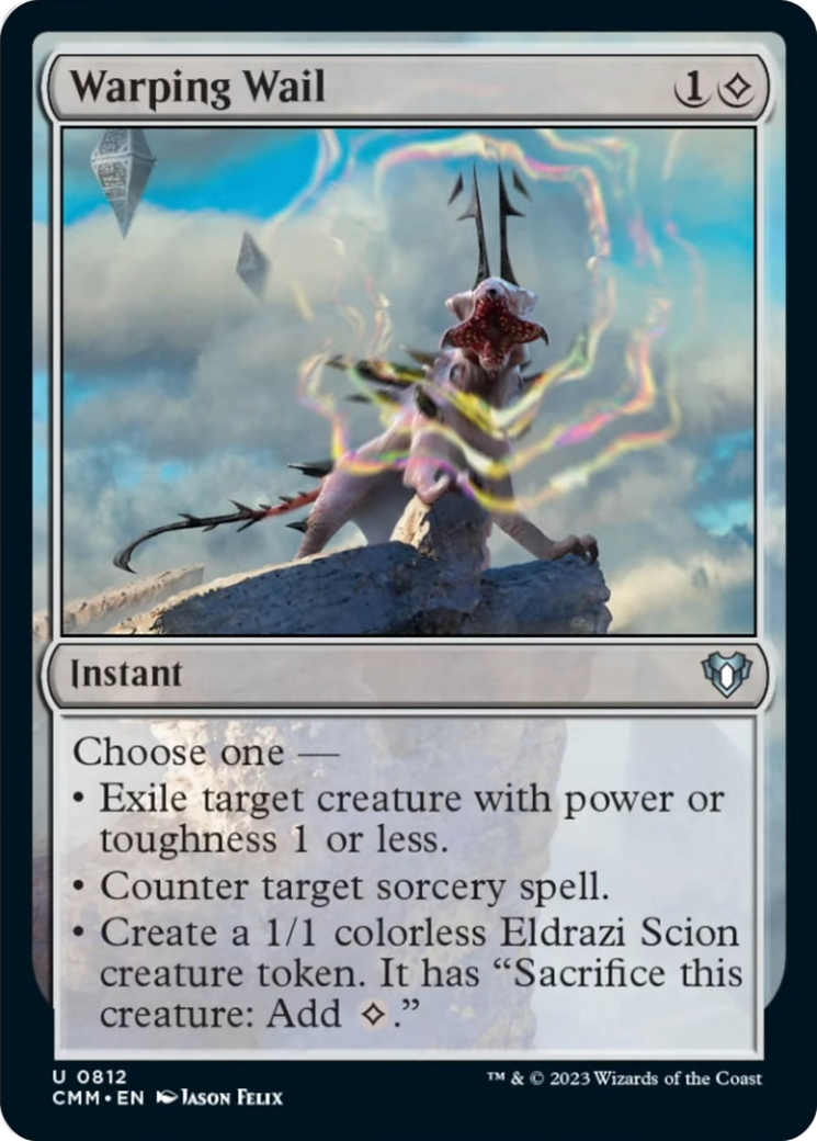 Warping Wail [Commander Masters] - Evolution TCG