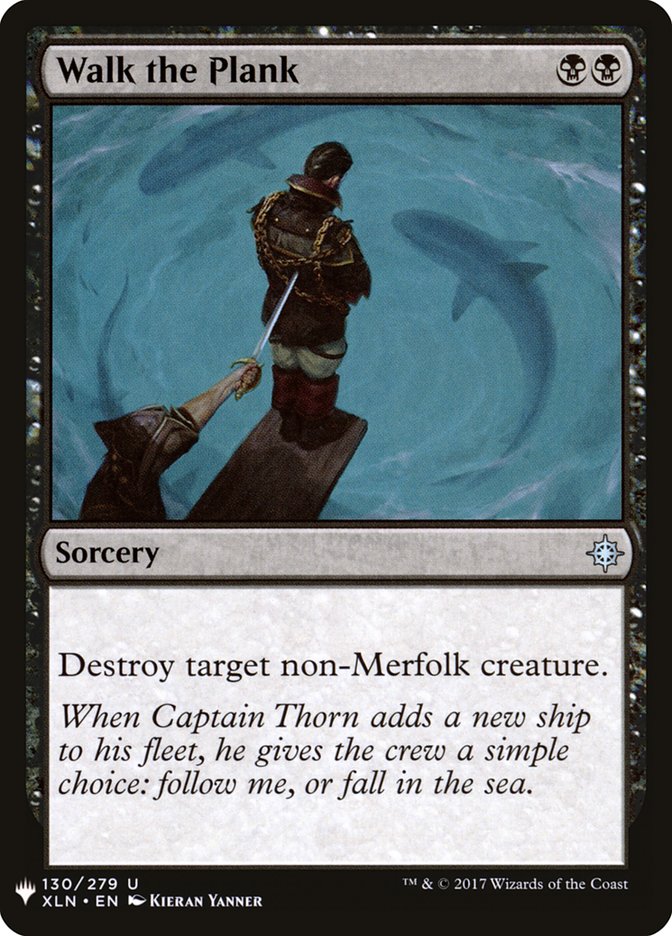 Walk the Plank [Mystery Booster] - Evolution TCG