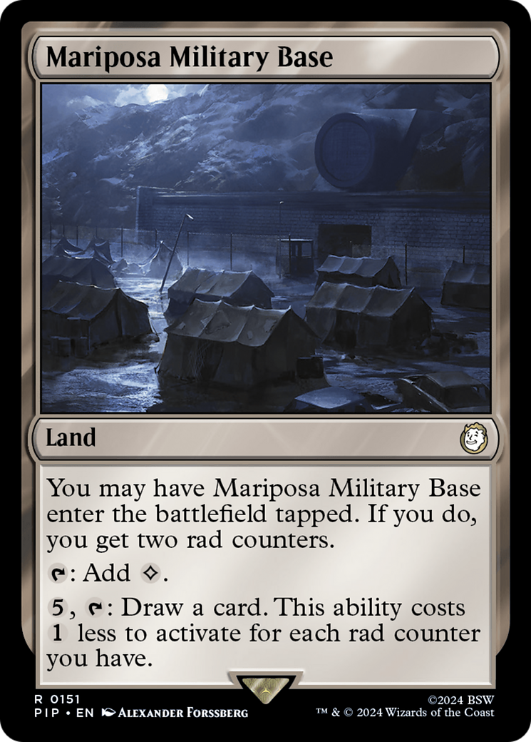Mariposa Military Base [Fallout] - Evolution TCG