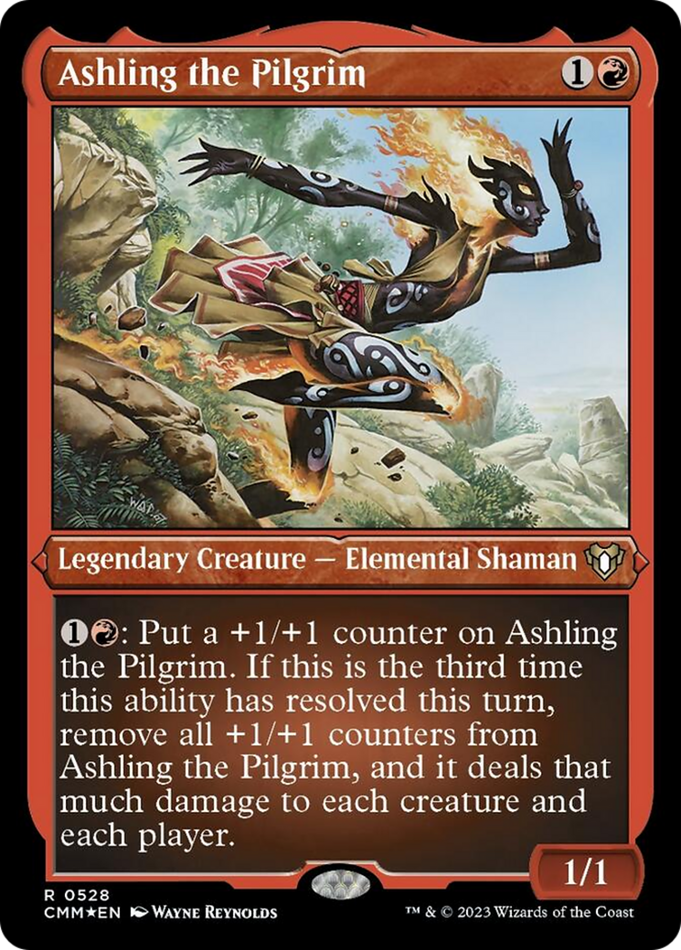 Ashling the Pilgrim (Foil Etched) [Commander Masters] - Evolution TCG