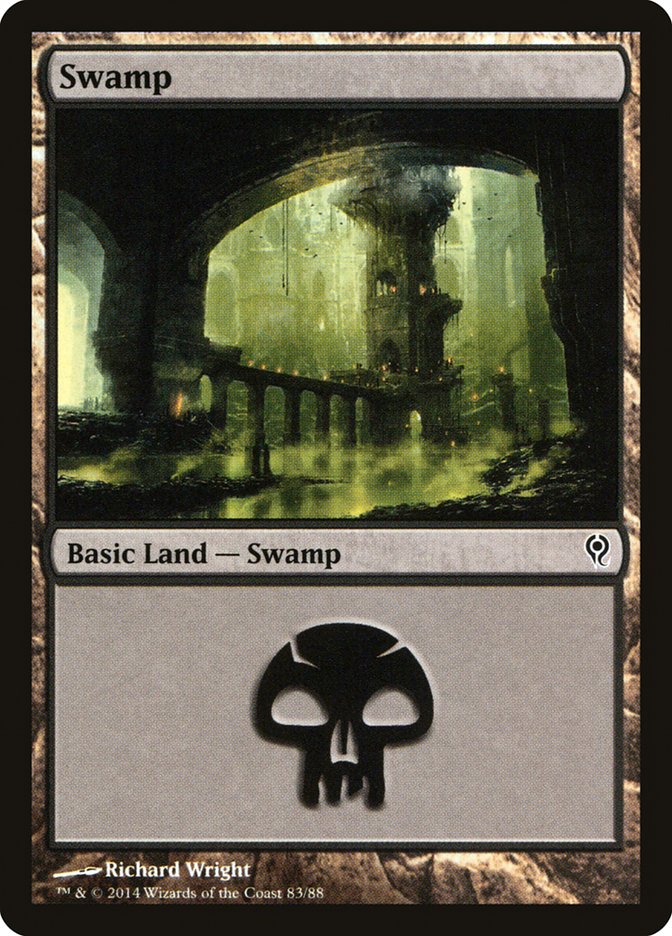 Swamp (83) [Duel Decks: Jace vs. Vraska] - Evolution TCG