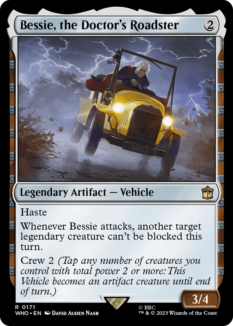 Bessie, the Doctor's Roadster [Doctor Who] - Evolution TCG