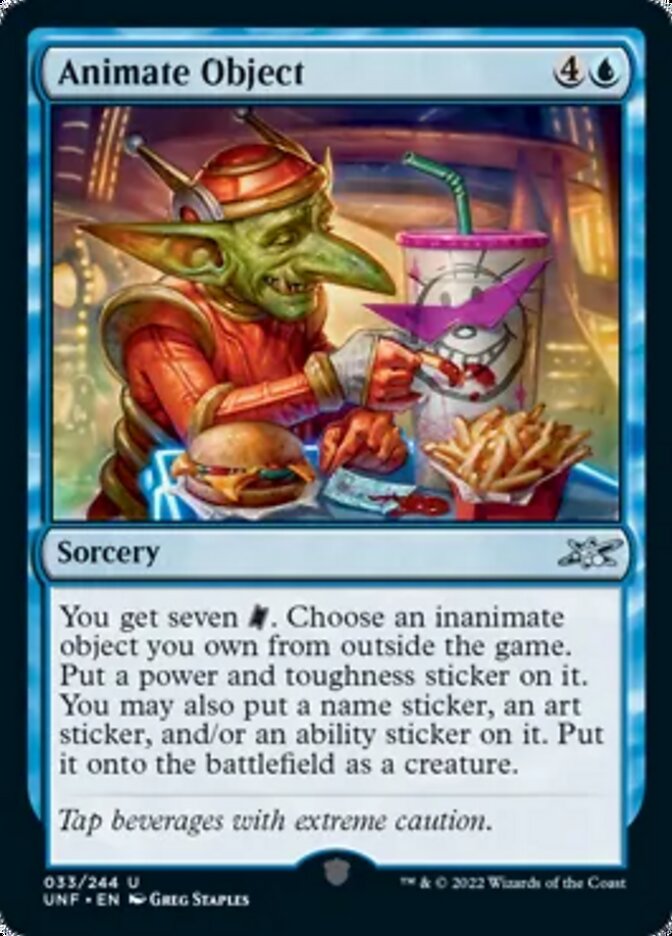 Animate Object [Unfinity] - Evolution TCG