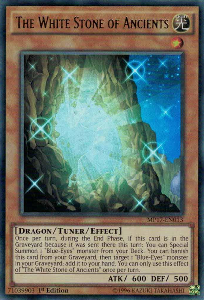 The White Stone of Ancients [MP17-EN013] Ultra Rare - Evolution TCG