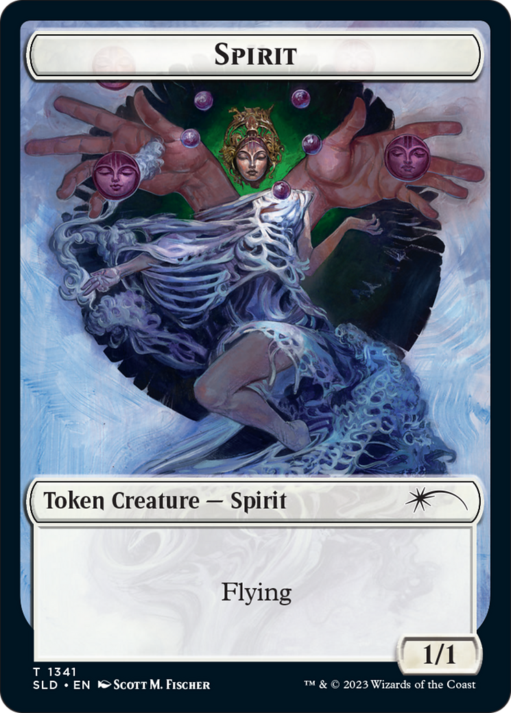 Angel // Spirit Double-Sided Token [Secret Lair Drop Series] - Evolution TCG
