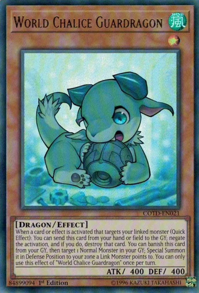 World Chalice Guardragon [COTD-EN021] Ultra Rare - Evolution TCG