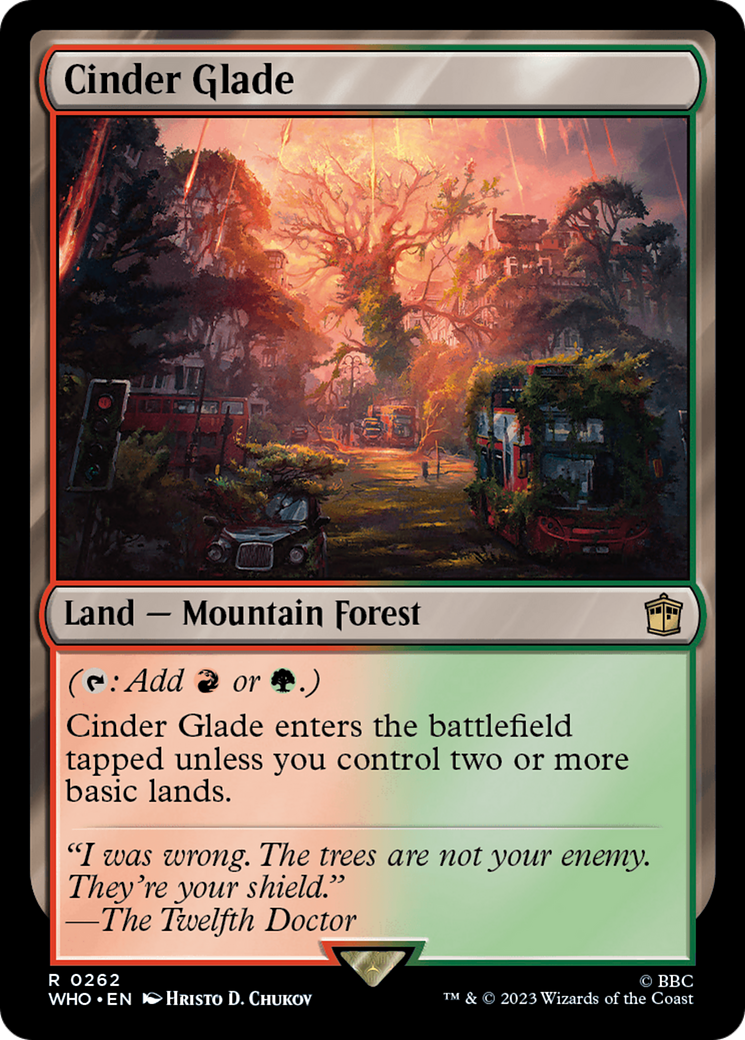 Cinder Glade [Doctor Who] - Evolution TCG