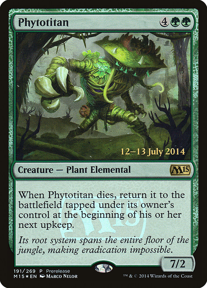 Phytotitan [Magic 2015 Prerelease Promos] - Evolution TCG