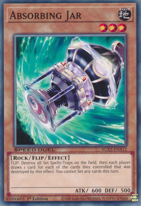 Absorbing Jar [SGX3-ENA12] Common - Evolution TCG