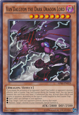 Van'Dalgyon the Dark Dragon Lord [AP06-EN019] Common - Evolution TCG