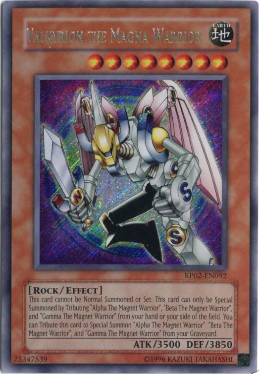 Valkyrion the Magna Warrior [RP02-EN092] Secret Rare - Evolution TCG