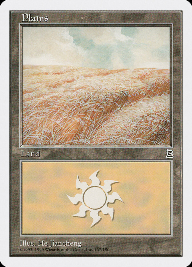 Plains (167) [Portal Three Kingdoms] - Evolution TCG