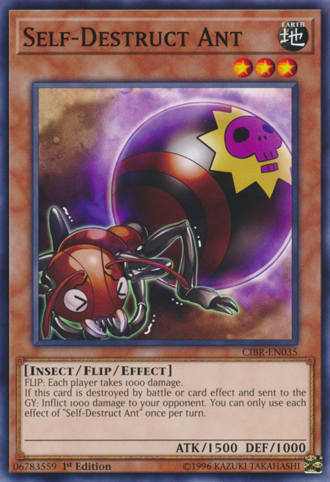 Self-Destruct Ant [CIBR-EN035] Common - Evolution TCG