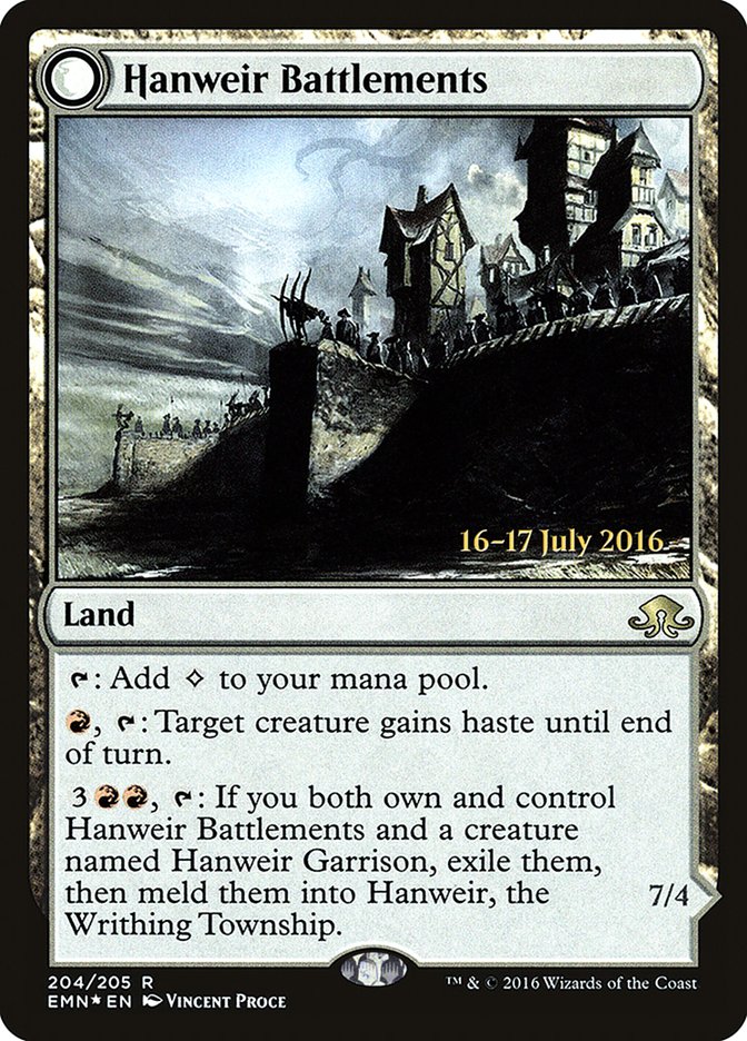 Hanweir Battlements [Eldritch Moon Prerelease Promos] - Evolution TCG