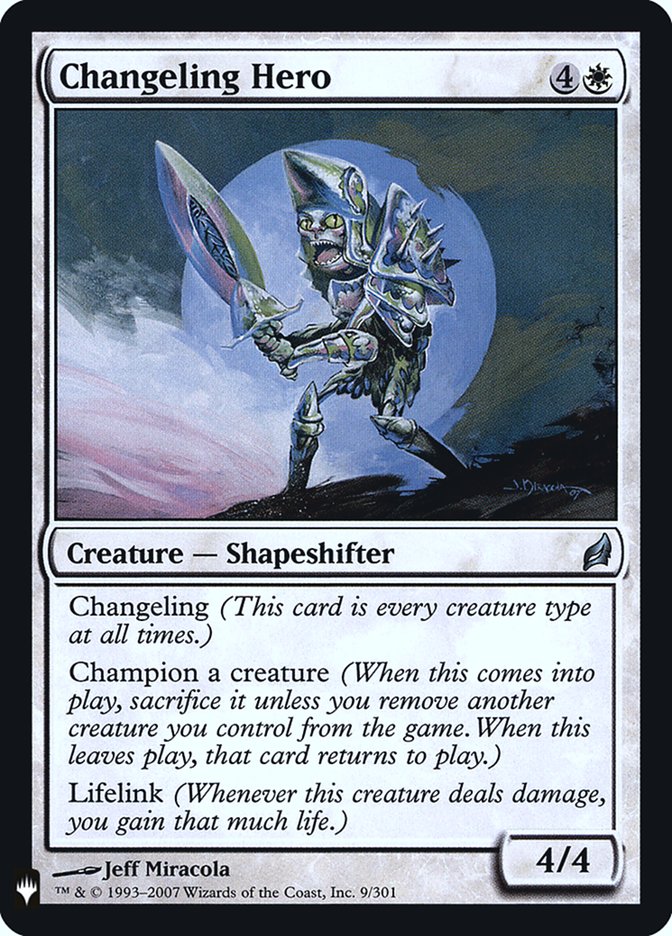 Changeling Hero [Mystery Booster] - Evolution TCG