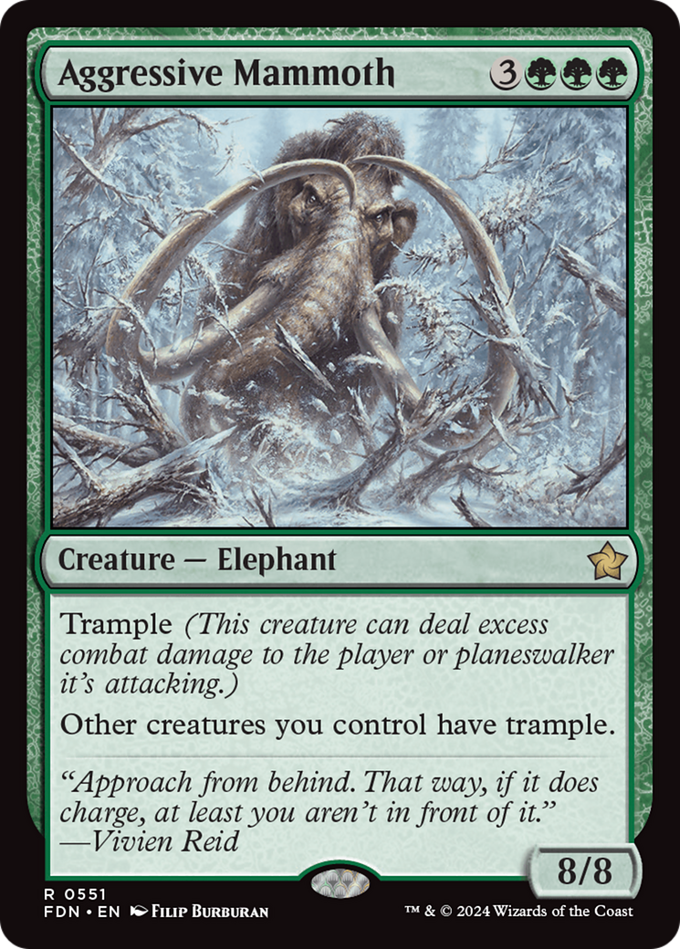 Aggressive Mammoth [Foundations]