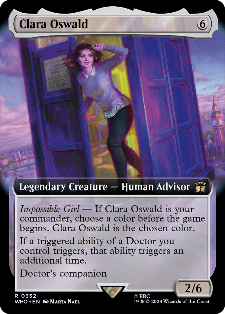 Clara Oswald [Doctor Who] - Evolution TCG