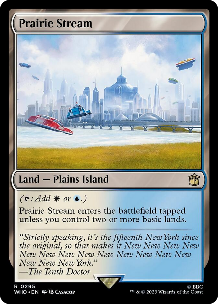 Prairie Stream [Doctor Who] - Evolution TCG