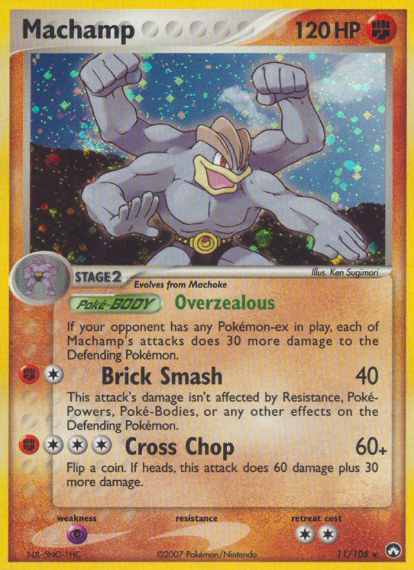 Machamp (11/108) [EX: Power Keepers] - Evolution TCG