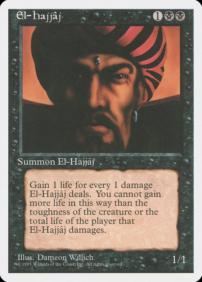 El-Hajjaj [Fourth Edition] - Evolution TCG