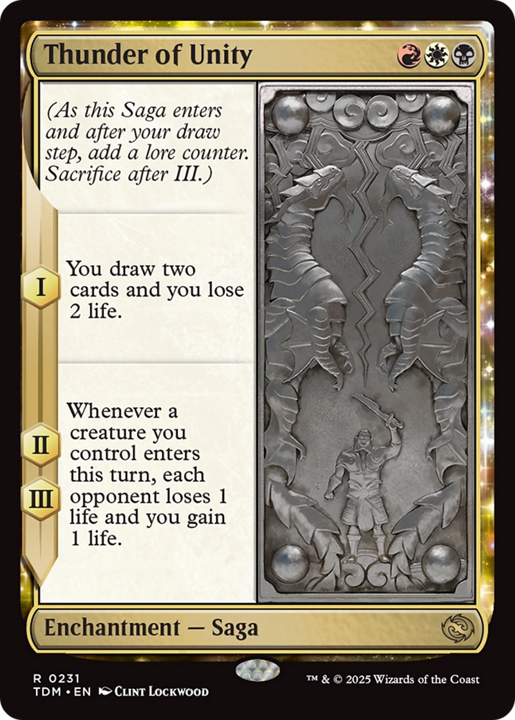 Thunder of Unity [Tarkir: Dragonstorm] - Evolution TCG