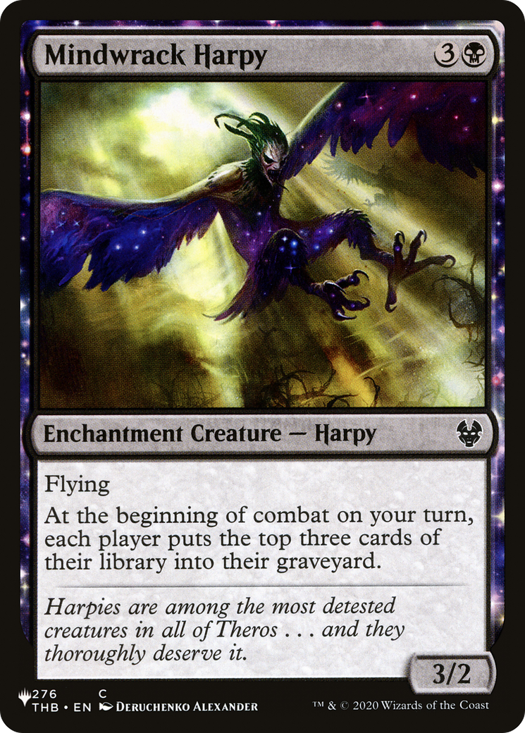 Mindwrack Harpy [The List] - Evolution TCG
