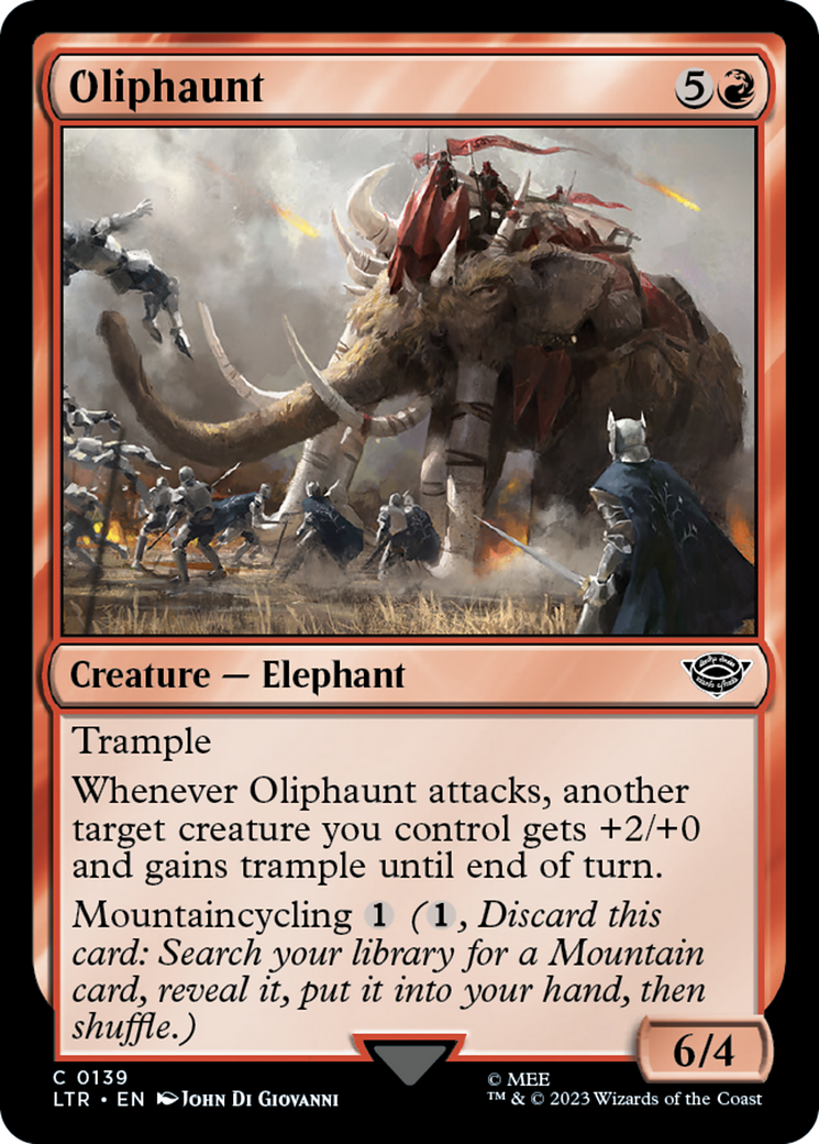 Oliphaunt [The Lord of the Rings: Tales of Middle-Earth] - Evolution TCG
