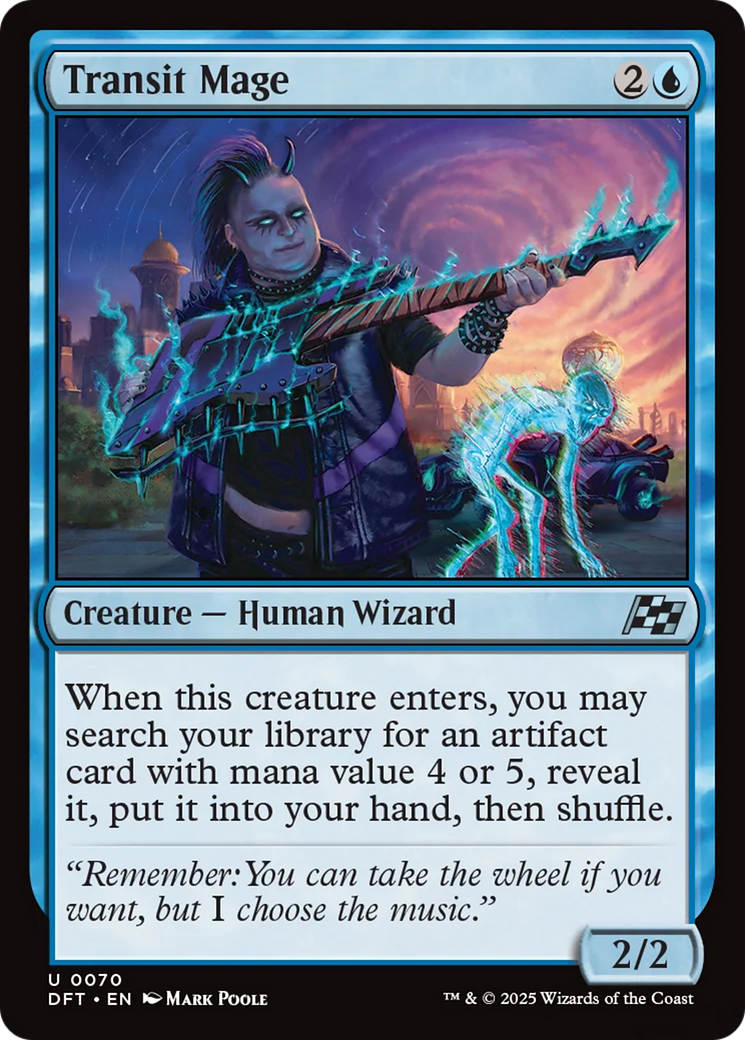 Transit Mage [Aetherdrift] - Evolution TCG