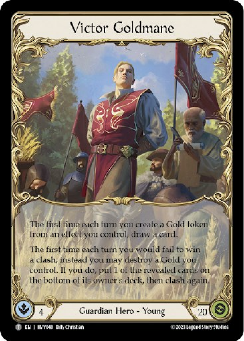 Victor Goldmane [HVY048] (Heavy Hitters) - Evolution TCG