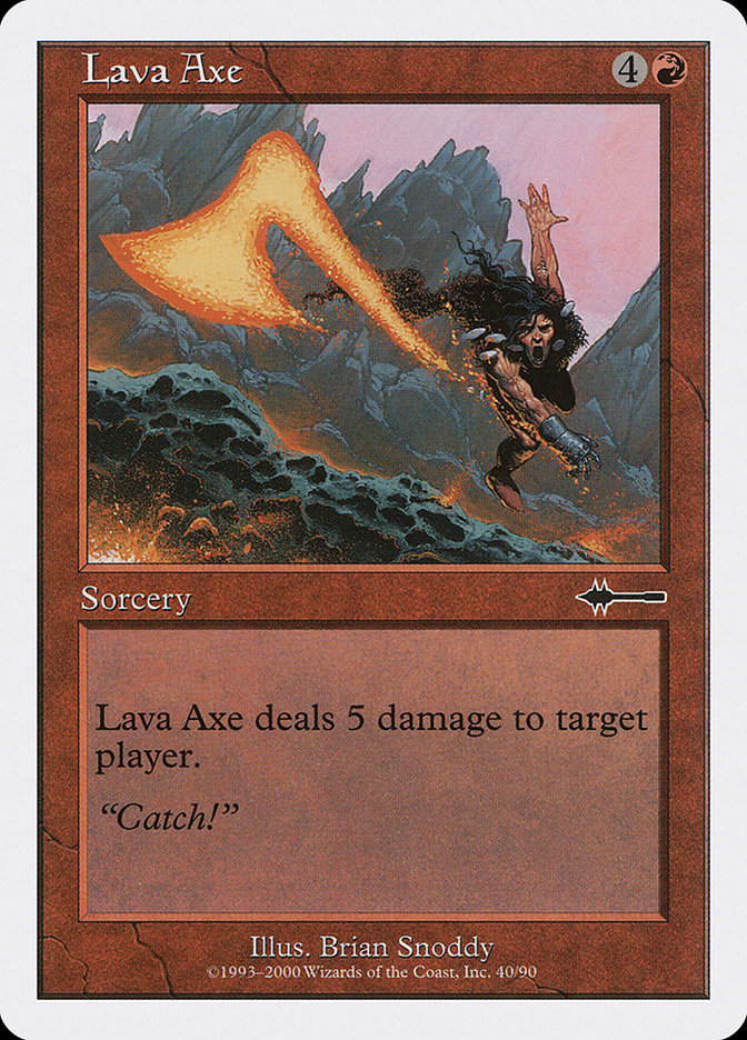 Lava Axe [Beatdown] - Evolution TCG