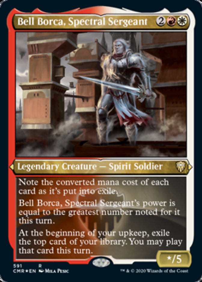 Bell Borca, Spectral Sergeant (Etched) [Commander Legends] - Evolution TCG