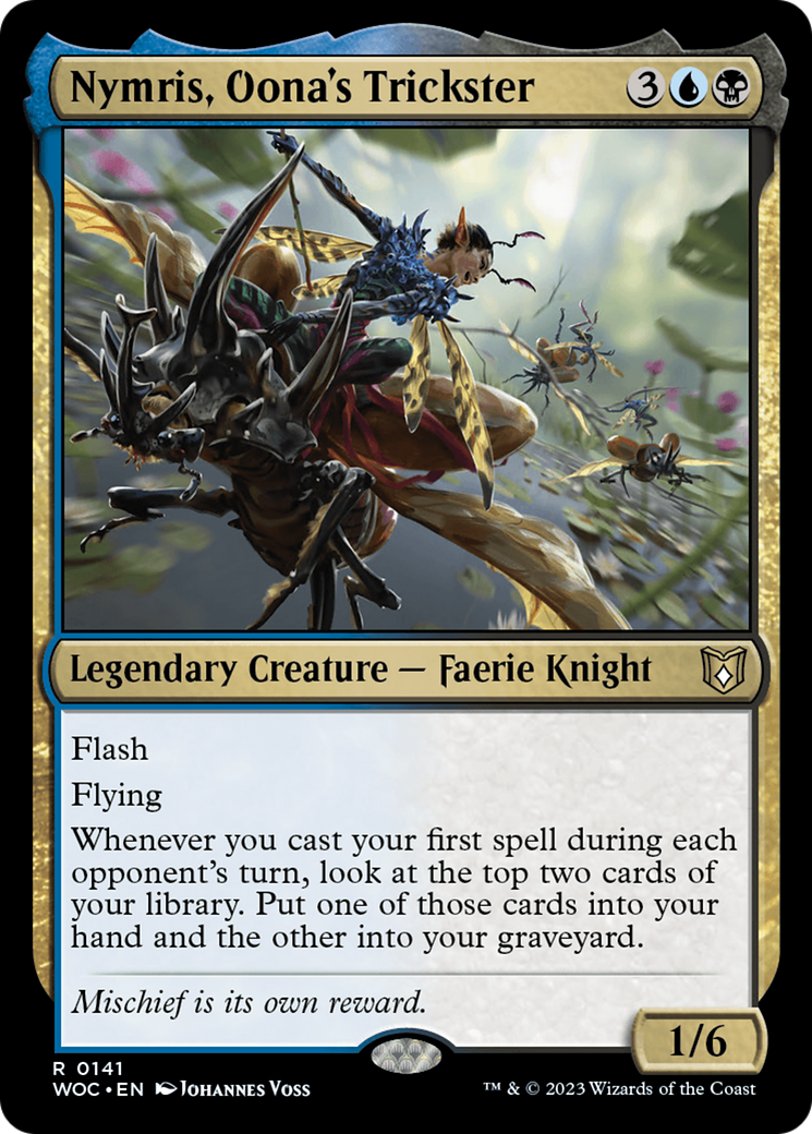 Nymris, Oona's Trickster [Wilds of Eldraine Commander] - Evolution TCG
