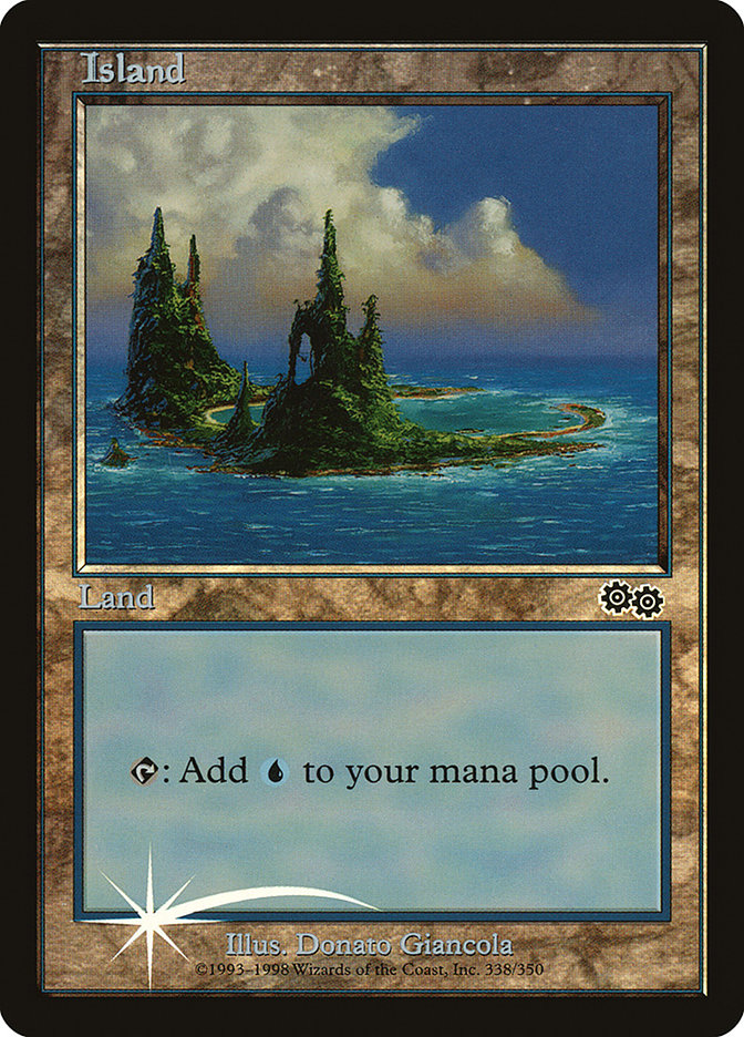 Island (3) [Arena League 1999] - Evolution TCG