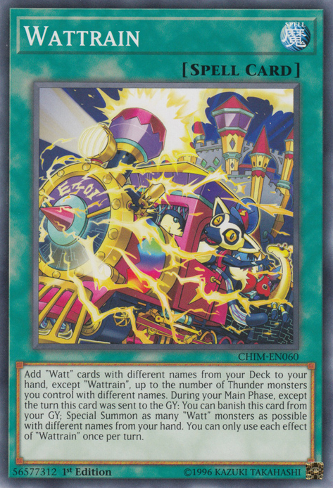 Wattrain [CHIM-EN060] Common - Evolution TCG