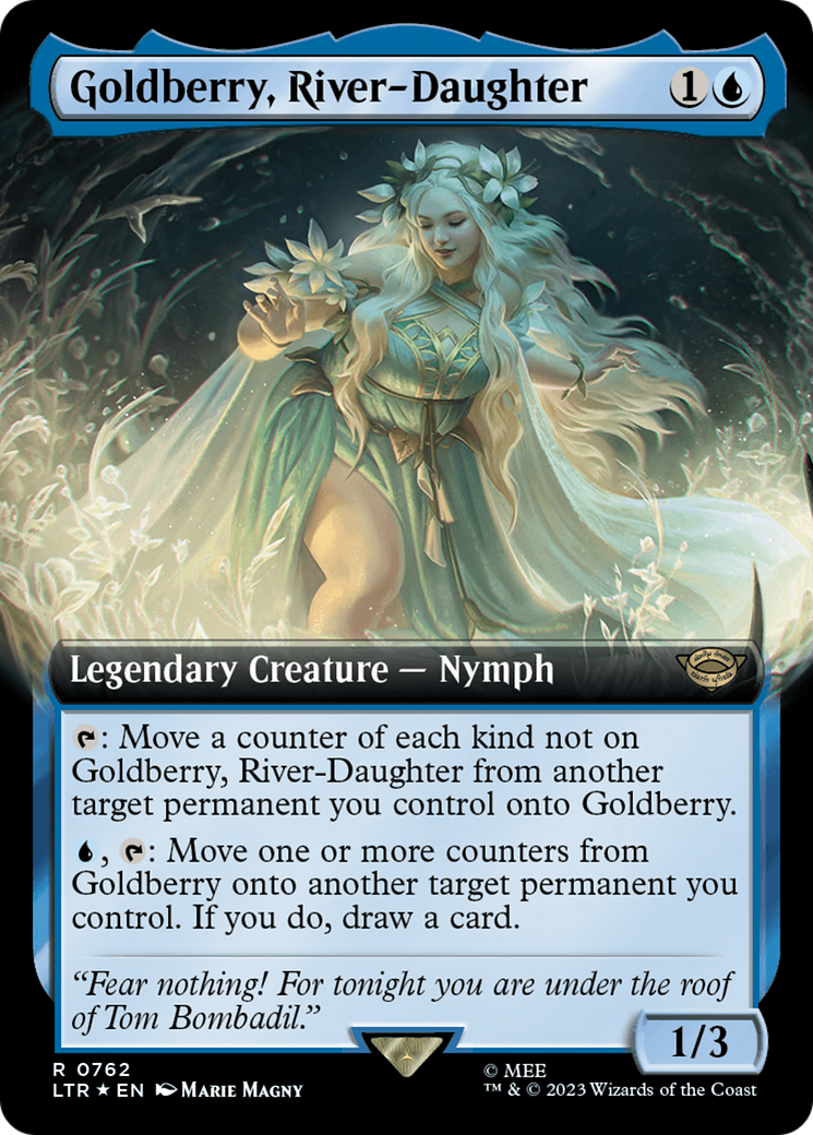 Goldberry, River-Daughter (Extended Art) (Surge Foil) [The Lord of the Rings: Tales of Middle-Earth] - Evolution TCG