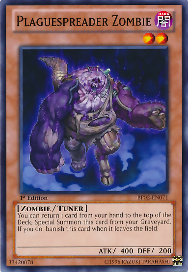 Plaguespreader Zombie [BP02-EN071] Common - Evolution TCG