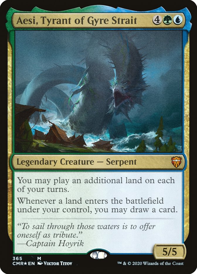 Aesi, Tyrant of Gyre Strait [Commander Legends] - Evolution TCG