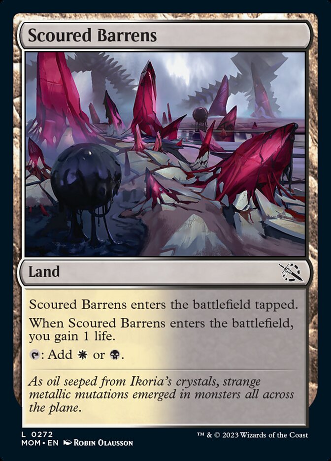 Scoured Barrens [March of the Machine] - Evolution TCG