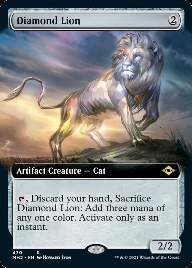 Diamond Lion (Extended Art) [Modern Horizons 2] - Evolution TCG