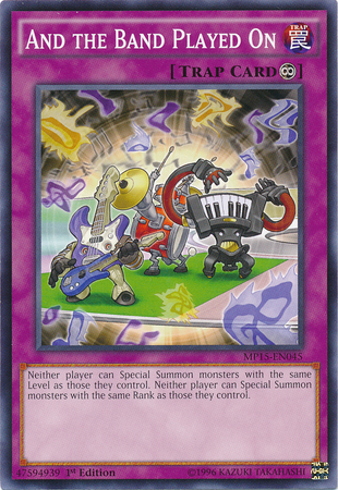 And the Band Played On [MP15-EN045] Common - Evolution TCG