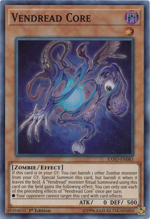Vendread Core [EXFO-EN083] Super Rare - Evolution TCG