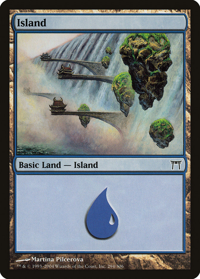 Island (294) [Champions of Kamigawa] - Evolution TCG