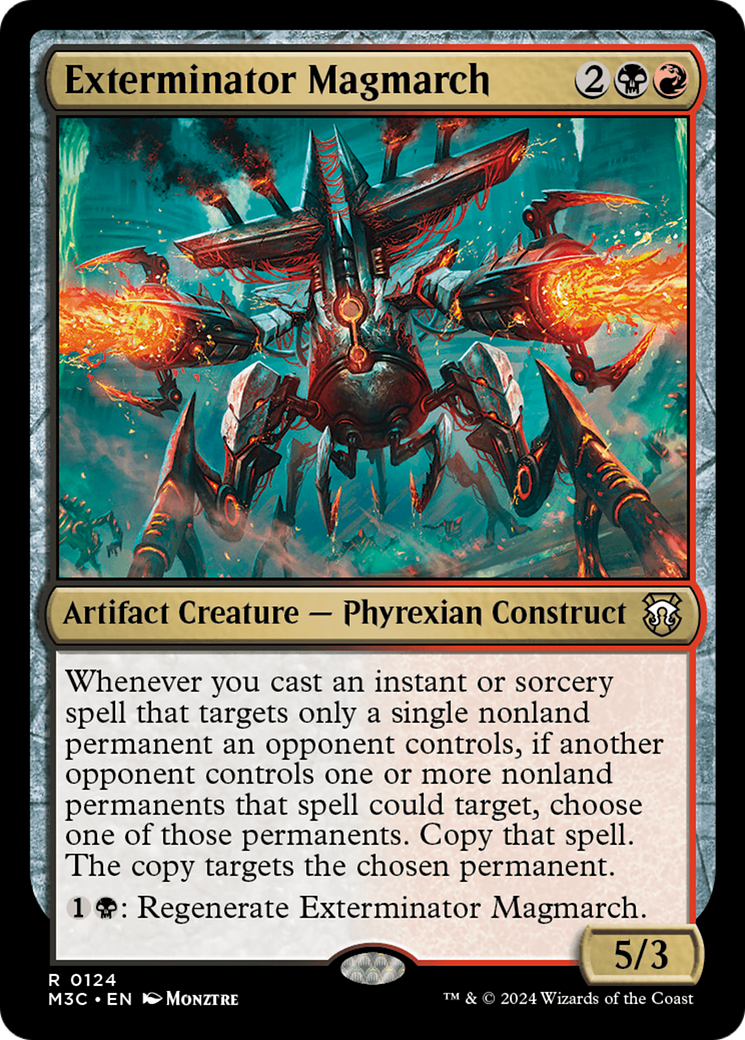 Exterminator Magmarch [Modern Horizons 3 Commander] - Evolution TCG