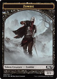 Zombie // Thopter Double-Sided Token (Game Night) [Core Set 2019 Tokens] - Evolution TCG