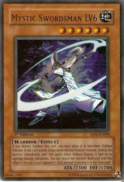 Mystic Swordsman LV6 [RDS-EN008] Ultra Rare - Evolution TCG