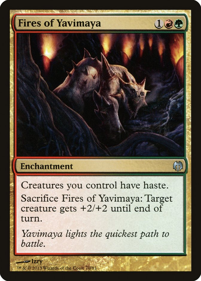Fires of Yavimaya [Duel Decks: Heroes vs. Monsters] - Evolution TCG